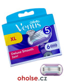 GILLETTE VENUS SWIRL náhradní dámské hlavice 6 žiletek *PĚT BŘITŮ*